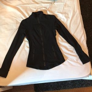 Black Lulu Lemon full zip jacket